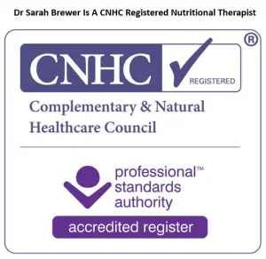 CNHC registered nutritional therapist
